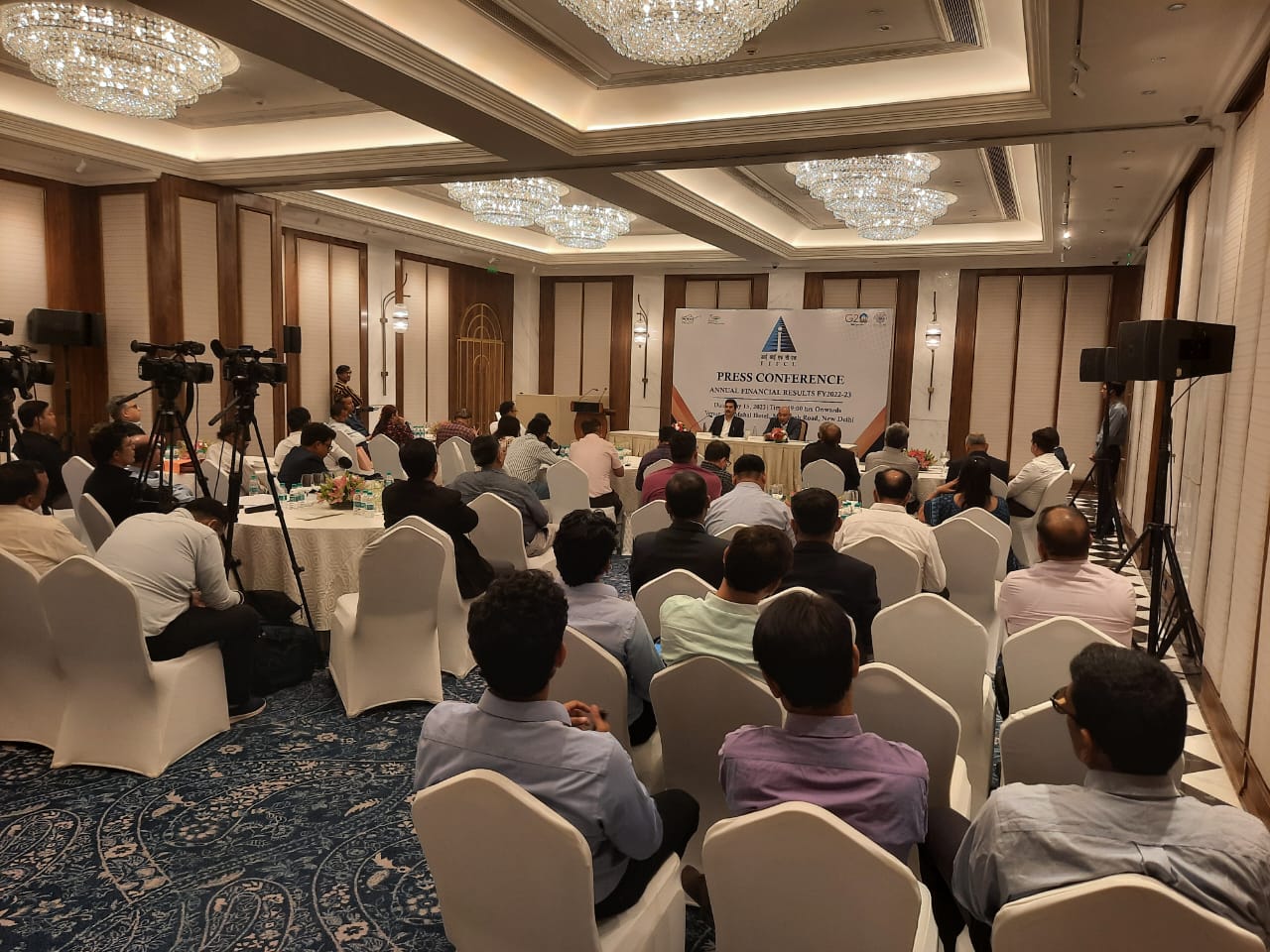 आईआईएफसीएल प्रेस कॉन्फ्रेंस वार्षिक वित्तीय परिणाम वित्तीय वर्ष 2022-23