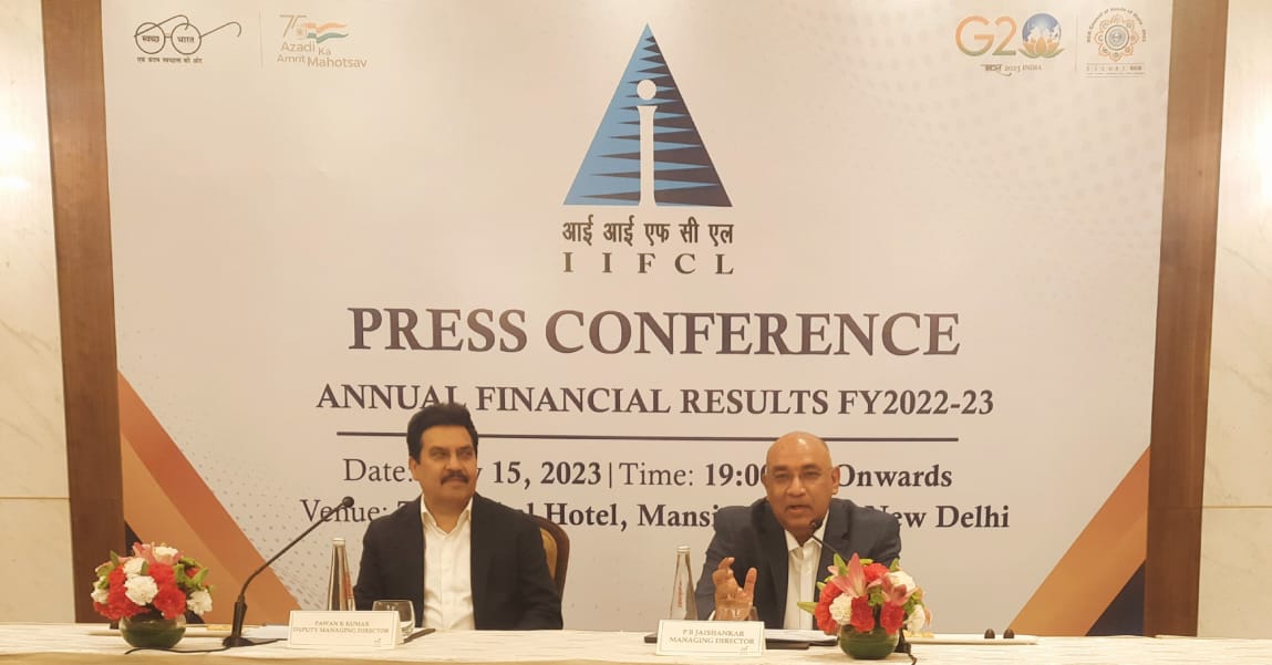 आईआईएफसीएल प्रेस कॉन्फ्रेंस वार्षिक वित्तीय परिणाम वित्तीय वर्ष 2022-23